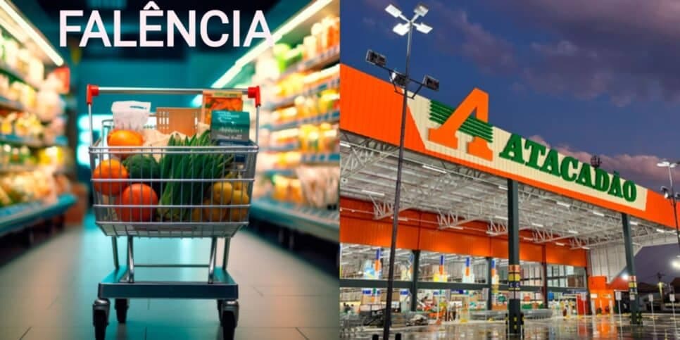 Dívida de R$25M e falência: Supermercado tão popular quanto Atacadão tem 24 lojas lacradas