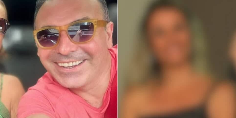 Loira, novinha e extremamente linda: Essa é a esposa de Gottino com quem vive relação discreta há anos