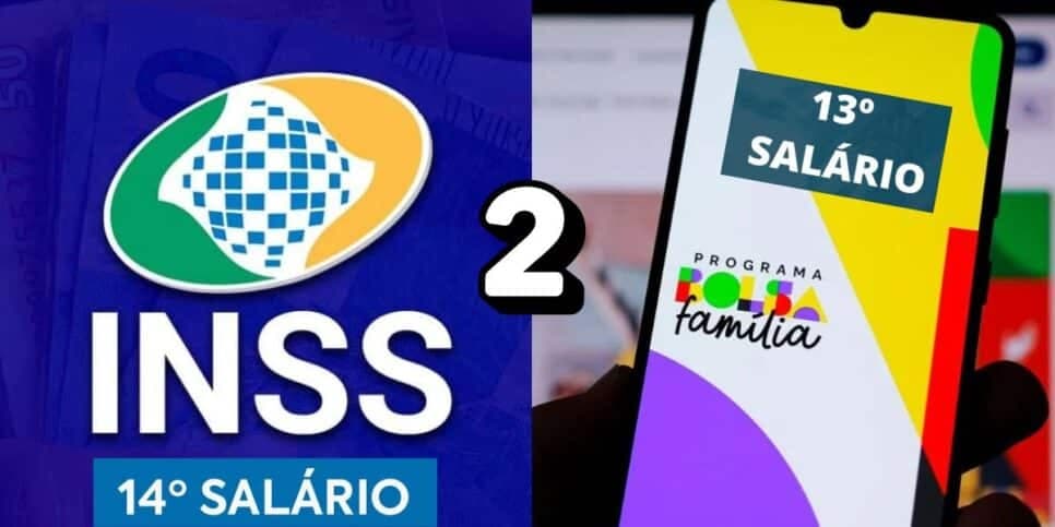 13º salário do Bolsa Família e 14º do INSS: 2 anúncios desvendam real sobre liberação