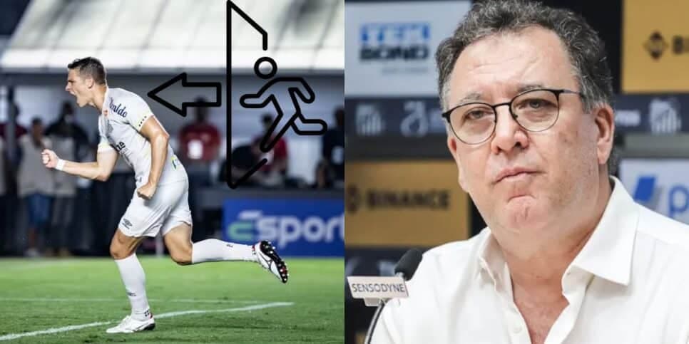 Furch, craque de R$5M e + 3: Teixeira bate o martelo e arma debandada de 5 estrelas no Santos