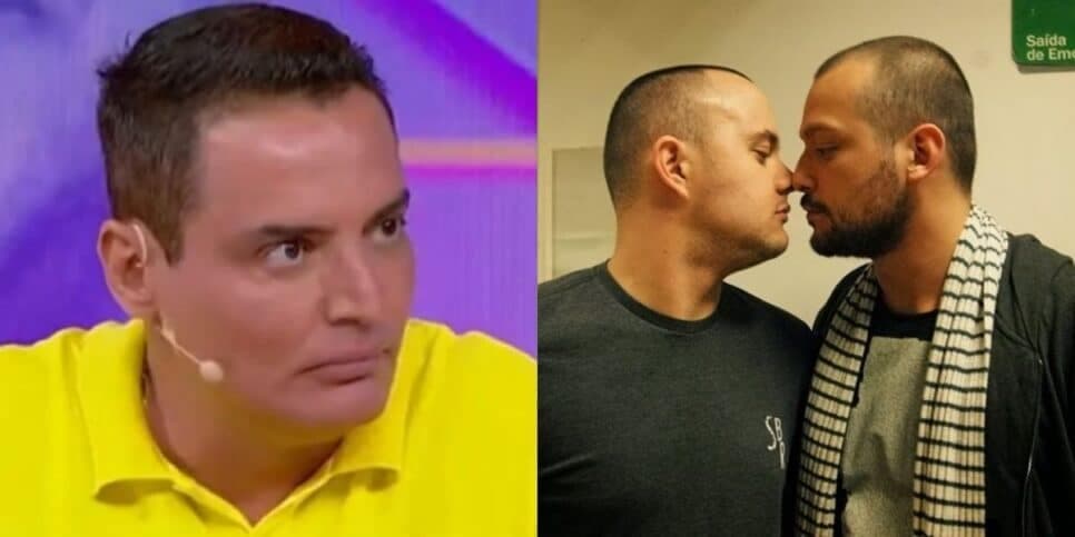Barraco: Leo Dias e ex-Pânico brigam ao vivo no Fofocalizando e produção do SBT é obrigada a encerrar às pressas