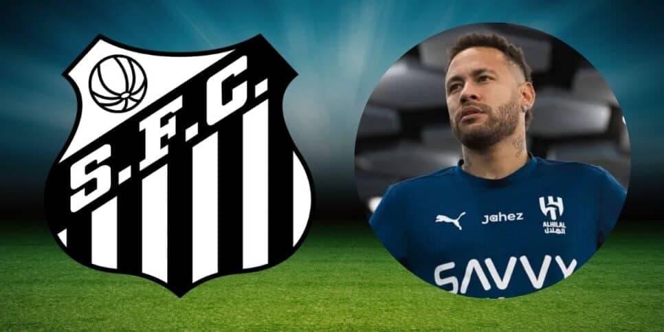 Rasteira no Santos: Time gigante chega com os 2 pés na porta pra contratar Neymar em 2025
