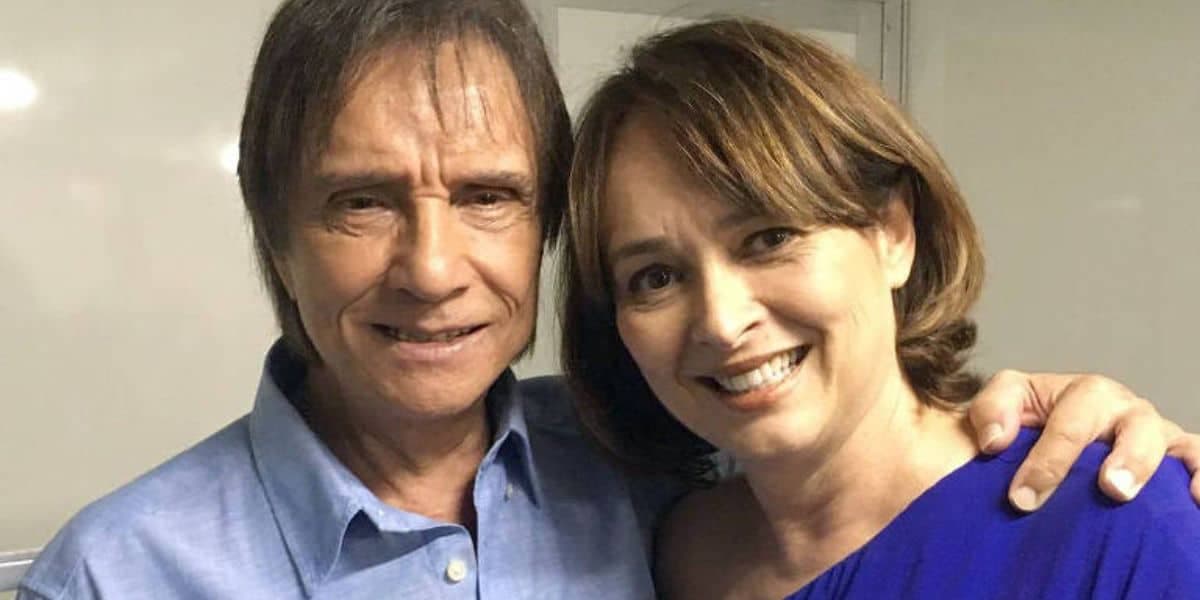 Roberto Carlos e a ex-mulher, Myrian Rios (Foto: Instagram)