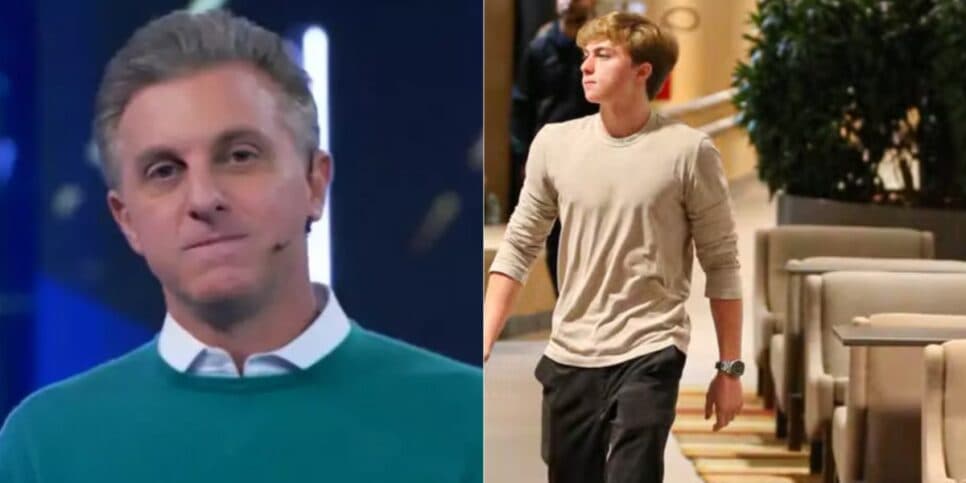 Filho de Huck surge de mãos dadas com grande amor e choca: "Não fazia ideia"