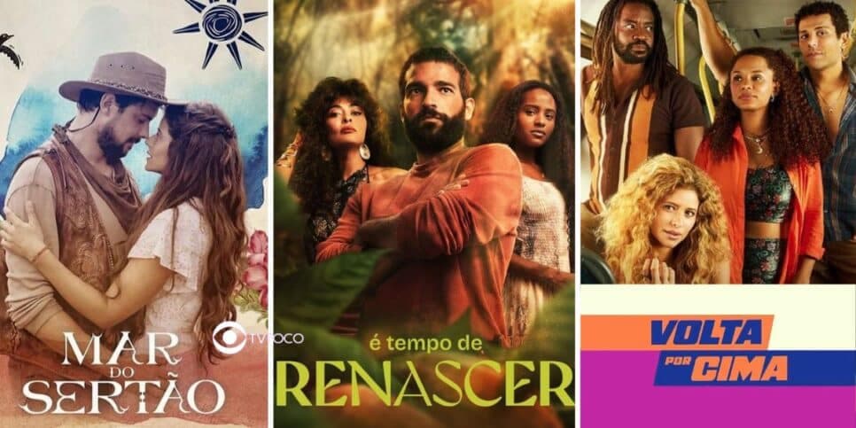 Globo apela e coloca Mar do Sertão e Renascer em Volta por Cima: 2 viradas para salvar as 19h