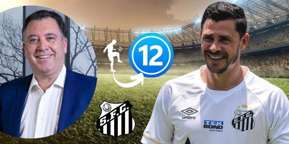Dupla de Giuliano, craque de R$ 7M e +10 reforços: Teixeira crava 12 joias no Santos para a série A