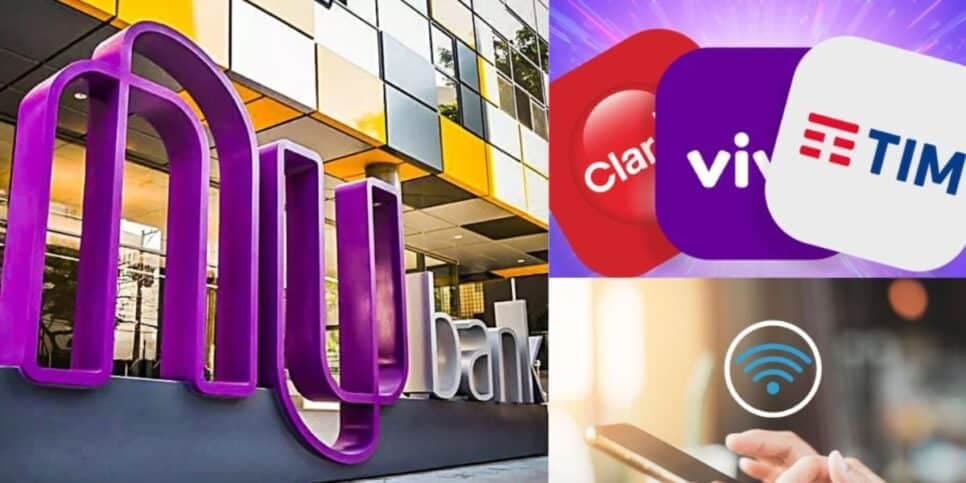 Tchau pagamento na Claro, Vivo e TIM: 3 operadoras são aniquiladas pelo Nubank com internet gratuita