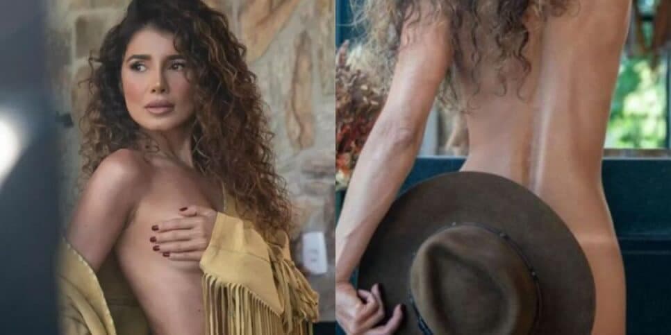 Paula Fernandes assume aos 40 anos, arranca a roupa e mostra o que tem embaixo do vestido: “Fininha”