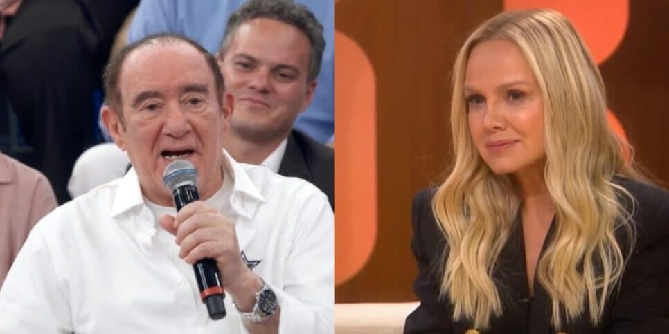 Renato Aragão é 'atingido' na cabeça no Altas Horas e Eliana toma atitude às pressas
