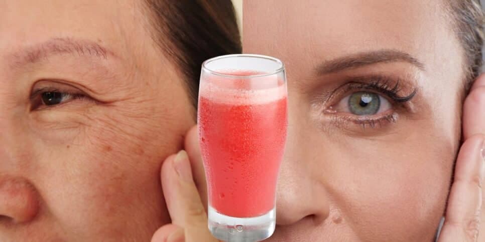 Adeus rugas: Suco milagroso com 4 ingredientes naturais rejuvenesce as mulheres 60+