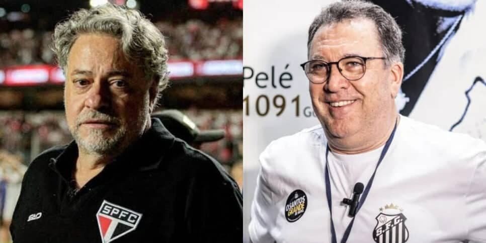 R$12M: Santos libera PIX pra arrancar dupla de Pablo Maia do São Paulo