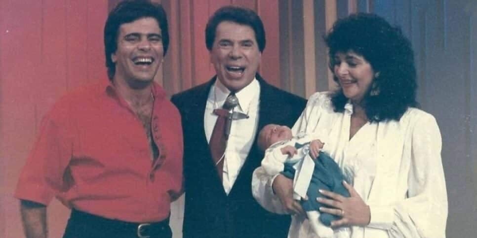 Wagner Montes, Silvio Santos e Sônia Lima Wagner Montes, Silvio Santos e Sônia Lima
