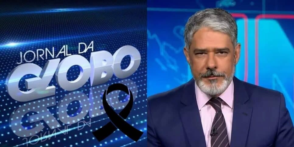 A triste morte de âncora do JG e o comunicado de luto de Bonner às pressas no JN