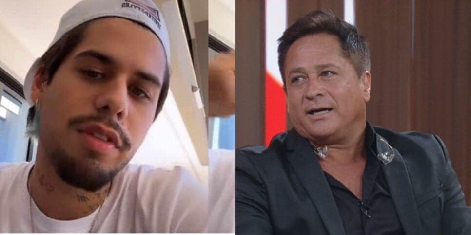 Apresentador assume situação com Zé Felipe em mansão e flagra de Leonardo: "Toda vida, cara"