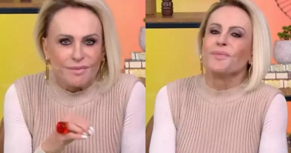 “Porque senão brocha”: Ana Maria Braga paralisa o Mais Você e brinca com situação ao vivo