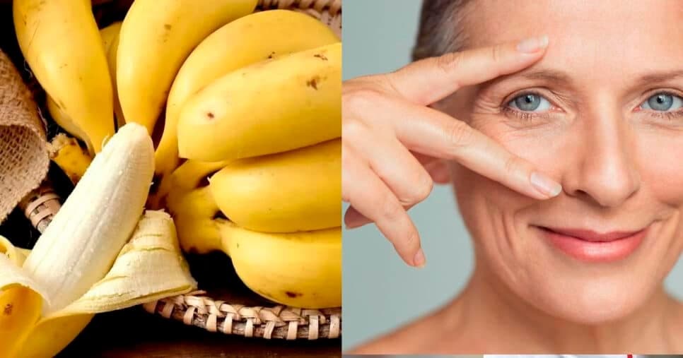 Creme anti-idade com banana +2 ingredientes disfarça rugas e manchas em 15 minutos
