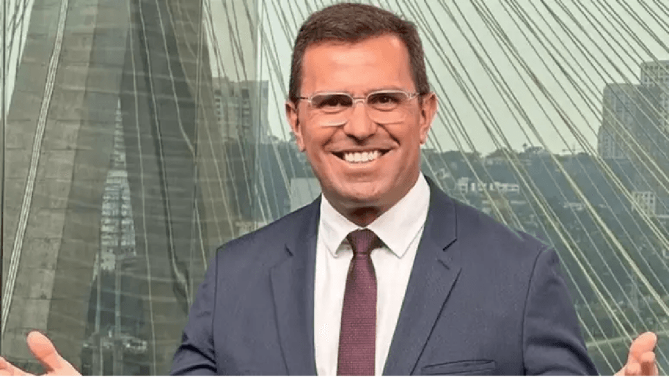 Rodrigo Bocardi, âncora do Bom Dia São Paulo, da Globo (Foto: Reprodução/Internet)