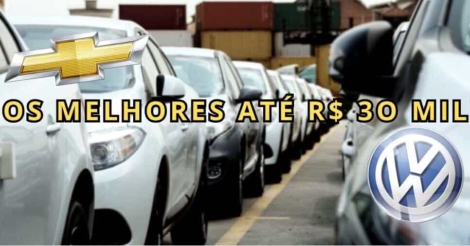 Na casa dos R$ 30 mil: 7 carros indestrutíveis, com Volks e Chevrolet na lista, para comprar em novembro