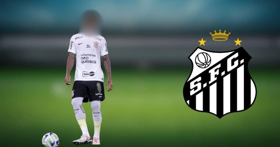 Teixeira em festa: Ídolo do Corinthians está prestes a assinar com o Santos no retorno da série A