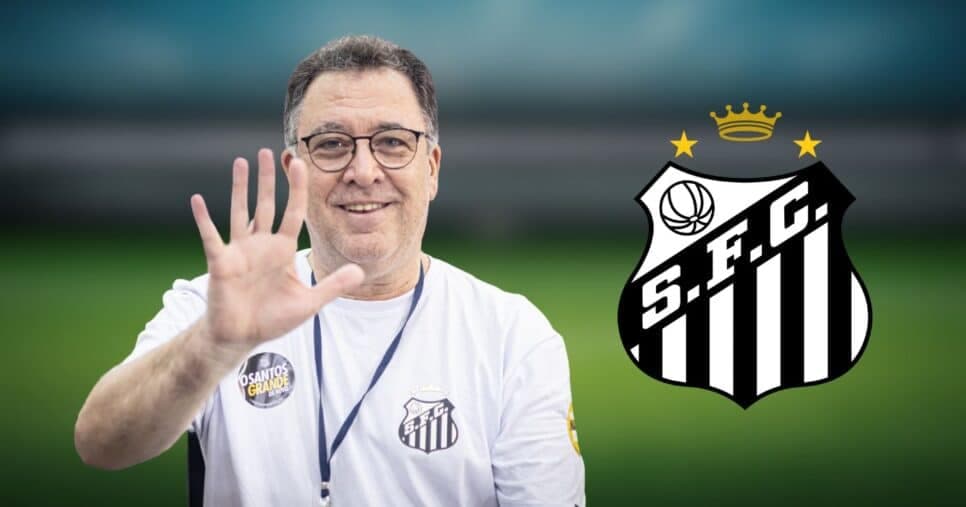 Substituto de Carille, reforço de craque de R$ 5M e +1 reforço: Teixeira crava 3 viradas no Santos para 2025