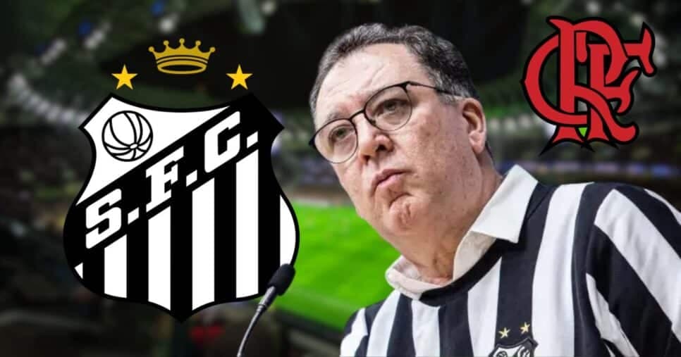 Botafogo e Palmeiras em guerra para arrancar craque de R$ 122M de Pedro Caixinha no Santos em 2025
