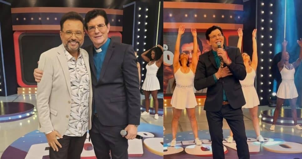 Padre Reginaldo Manzotti canta e encanta no Geral do Povo