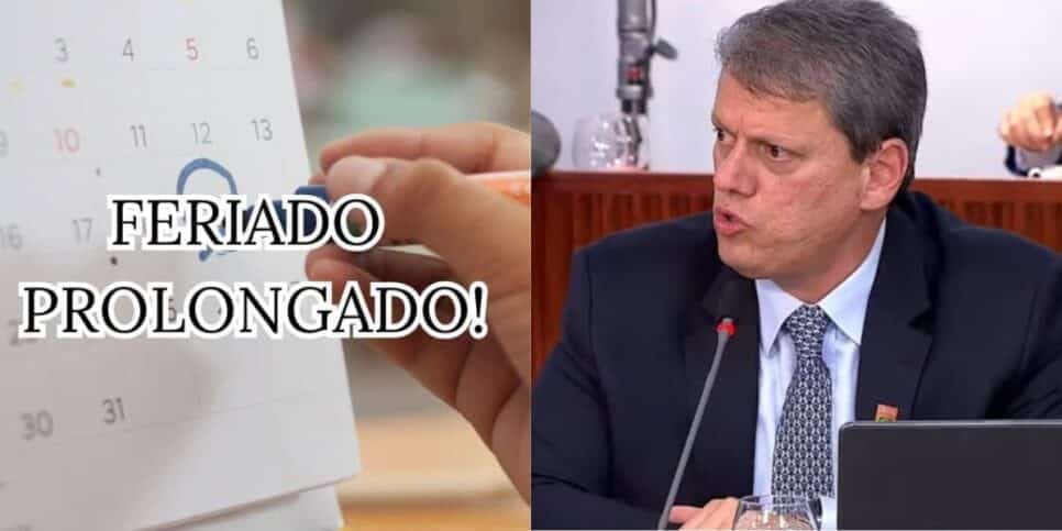 Tarcísio ciente: Feriado PROLONGADO é confirmado em SP na sexta (08/11) e salva milhares de CLTs