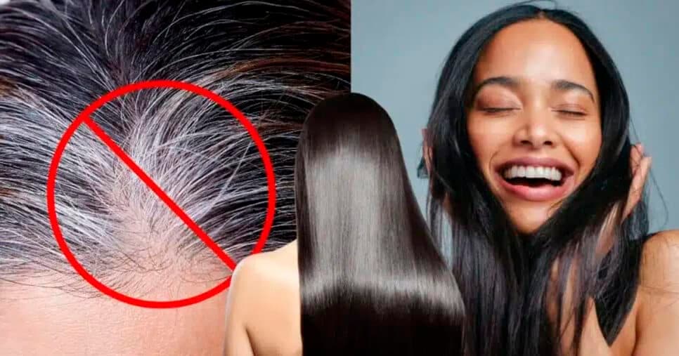 Tchau, tinta e gastos: Mistura com 3 ingredientes cobre até o último fio de cabelo branco