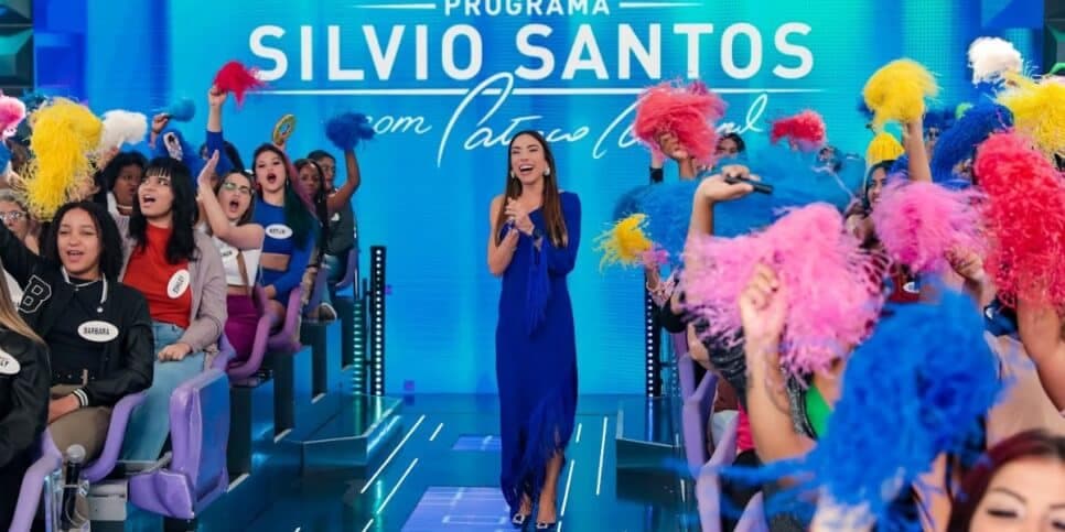 Programa Silvio Santos com Patricia Abravanel marca ótima audiência e mantém a vice-liderança absoluta