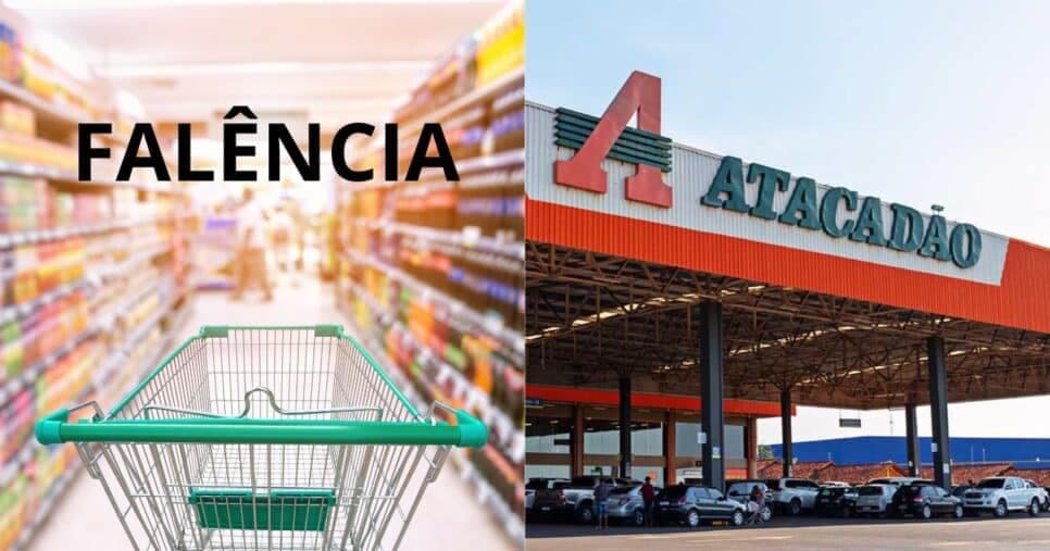 Calote de R$25M e falência: Supermercado tão popular quanto Atacadão tem ADEUS decretado