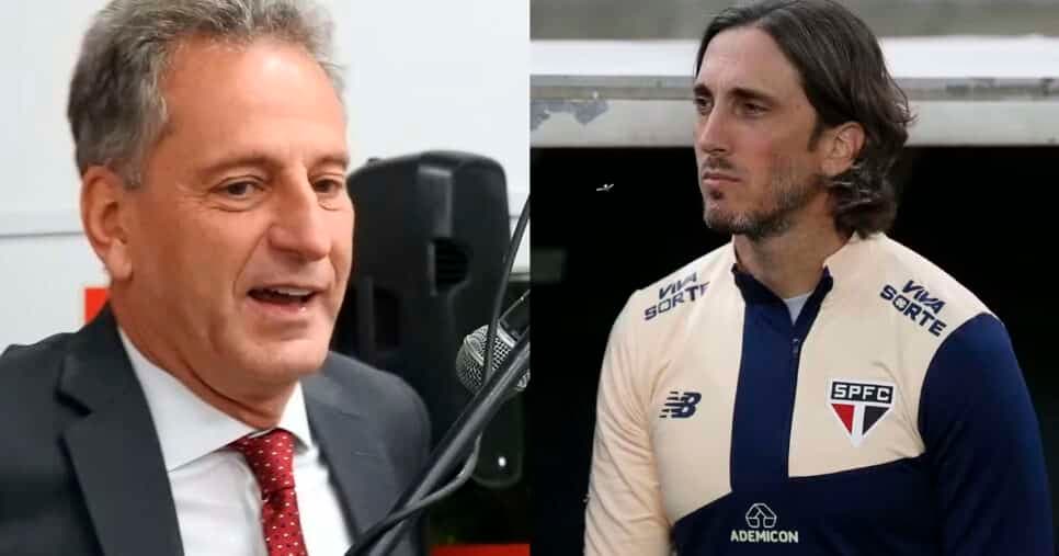 R$ 22M na mesa e rasteira: Landim abre os cofres do Flamengo e pra fechar com 2 titulares de Zubeldía no SP