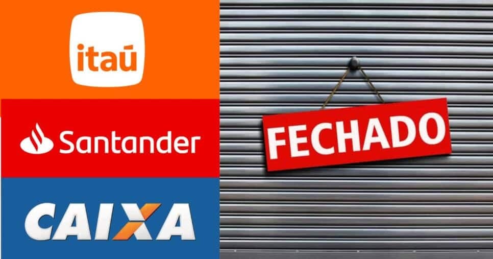 Itaú, Caixa, Santander e +: Fechamento geral das agências é confirmada hoje (13) com ordem do Banco Central