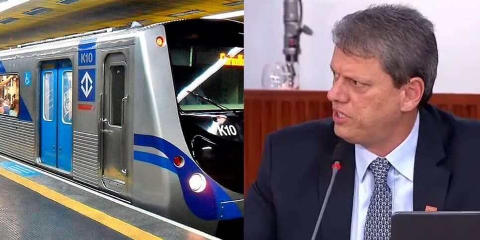 Tarcísio crava fim de serviço vital em linha de metrô de SP em 2025 que atinge em cheio 12M de paulistas
