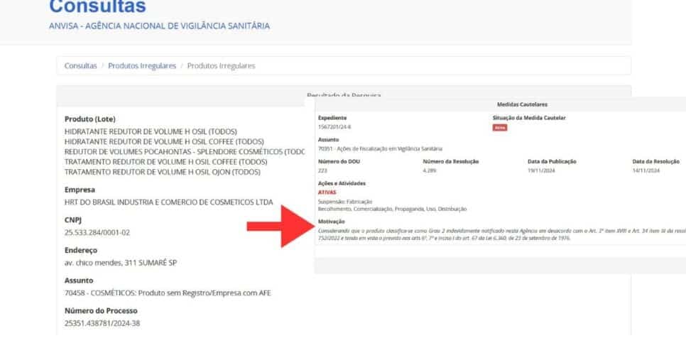 Resolução da ANVISA (Foto: Reprodução/Montagem/Lennita/ANVISA)