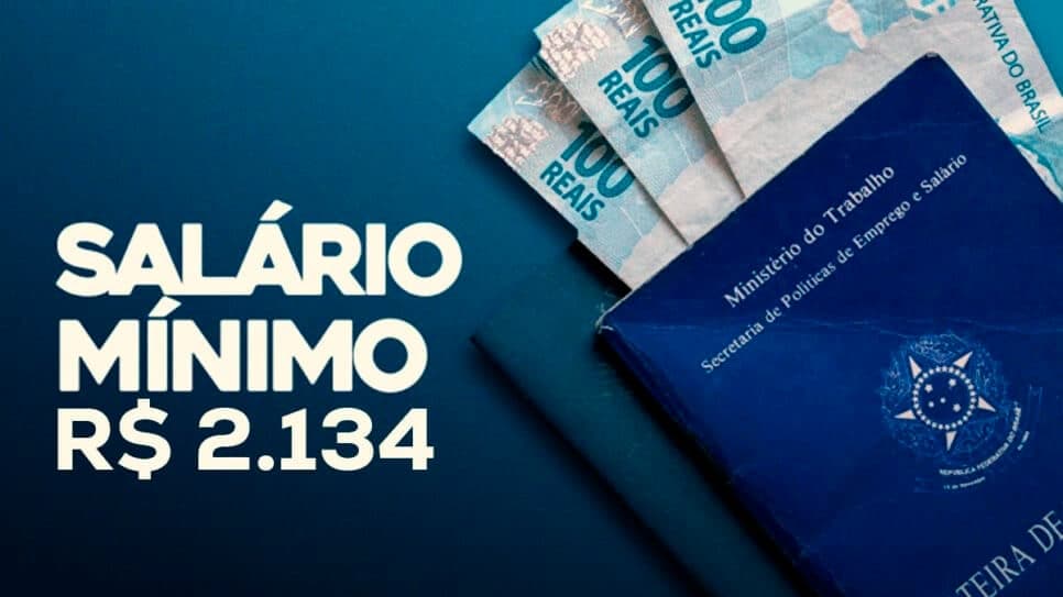 Salário mínimo de R$ 2.134: Valor mais alto do Brasil é confirmado a milhares de trabalhadores em 2024