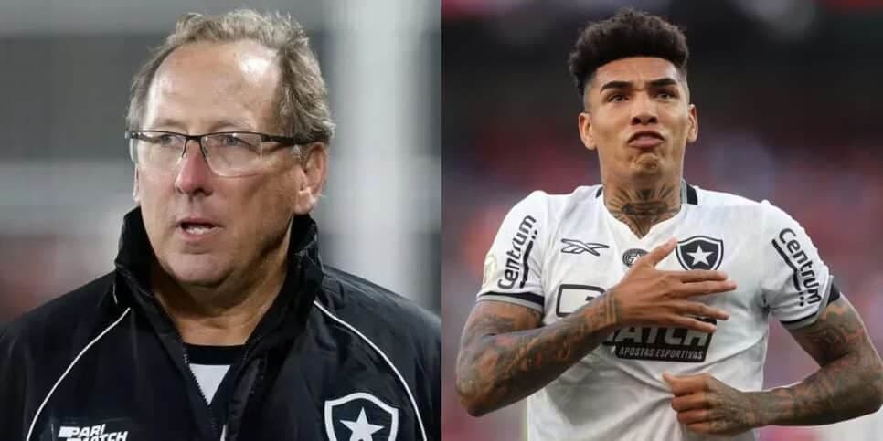 Textor ciente: Igor Jesus FORA e substituto é confirmado HOJE (7) no Botafogo de Renato Paiva em 2025