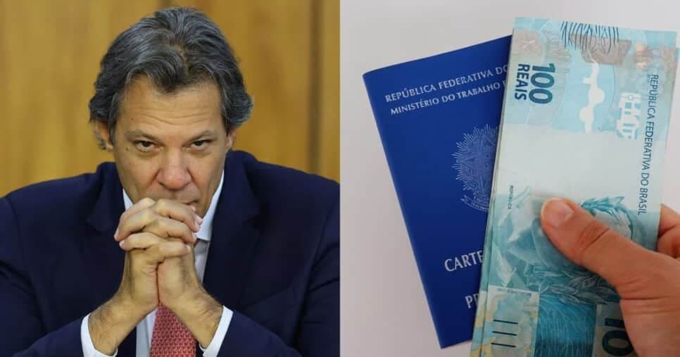Canetada histórica passa por cima de Haddad e garante salário mínimo de R$1844 a milhares de CLTs