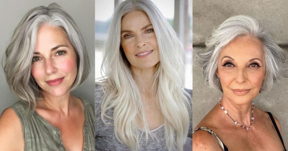 4 cortes de cabelo modernos para grisalhas rejuvenescerem 20 anos e valorizarem os fios