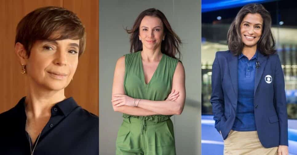 Lo Prete, Ana Paula Araújo e Vasconcellos: 3 âncoras da Globo preferem esconder verdadeiros amores