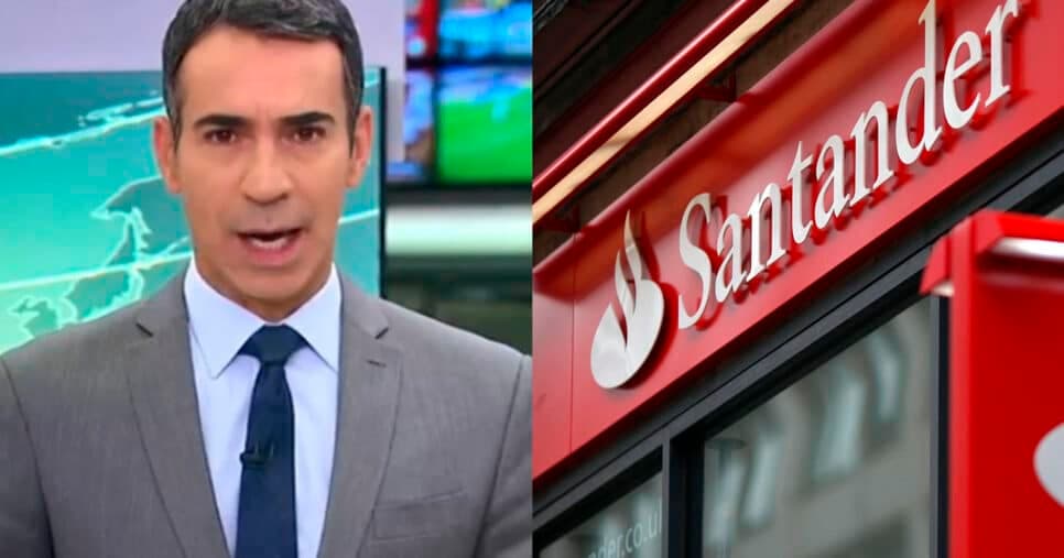 Substituta de Tralli para Jornal Hoje e crava FIM de banco tão grande quanto Santander
