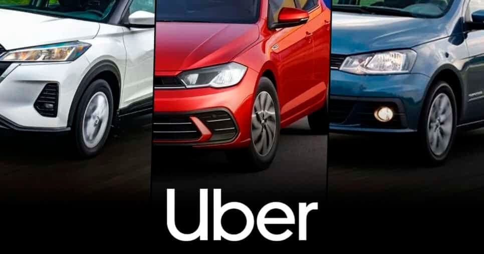 Alerta aos motoristas: Uber acaba de anunciar lista de carros proibidos a partir de janeiro de 2025
