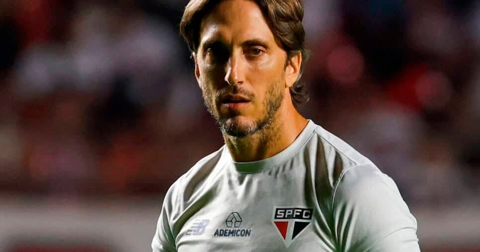 Zubeldía (Foto: Reprodução Twitter @SaoPauloFC - Rubens Chiri / saopaulofc)