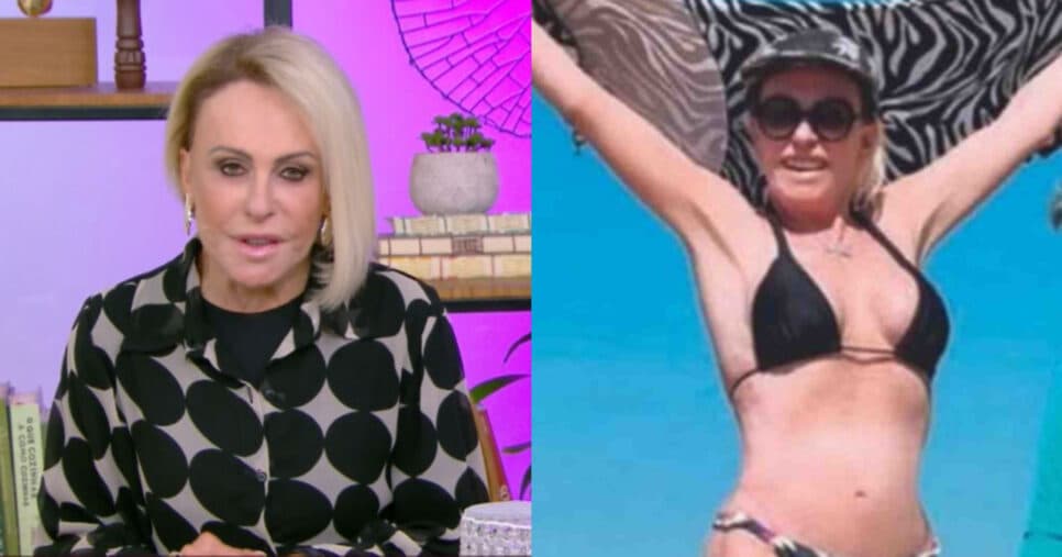 Tchau, gordura: Segredo da beleza de Ana Maria é desvendado e é isso que ela come para ficar esbelta
