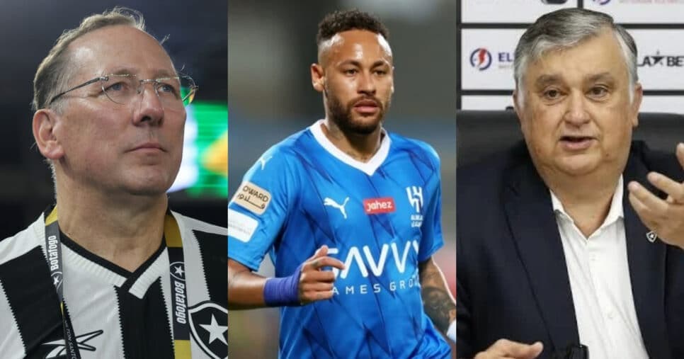 R$182M: Presidente do Botafogo passa por cima de Textor e crava sobre contratação de Neymar em 2025