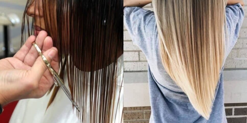 Corte em V - (Foto: Internet) Corte em V - (Foto: Internet)