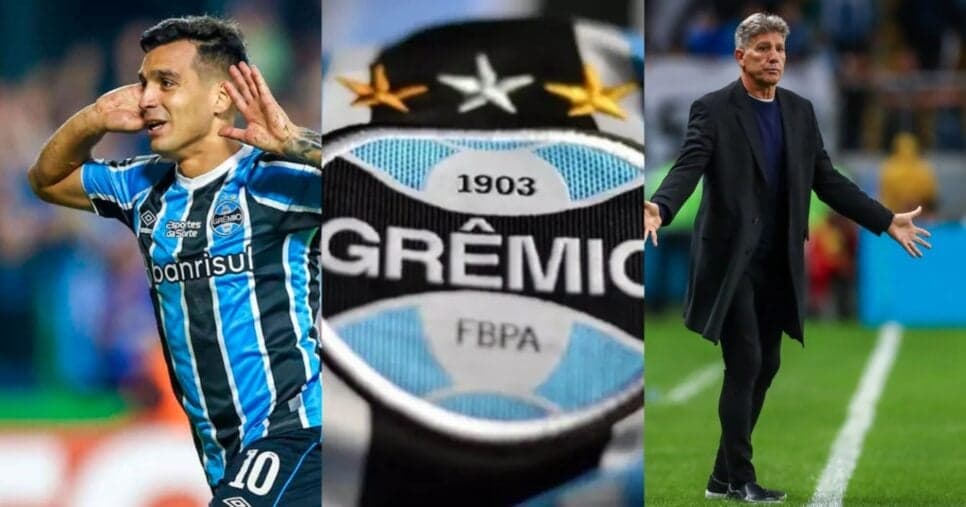 Desfecho de Cristaldo, Renato Gaúcho indo embora e substituto convocado: Grêmio vive 3 reviravoltas