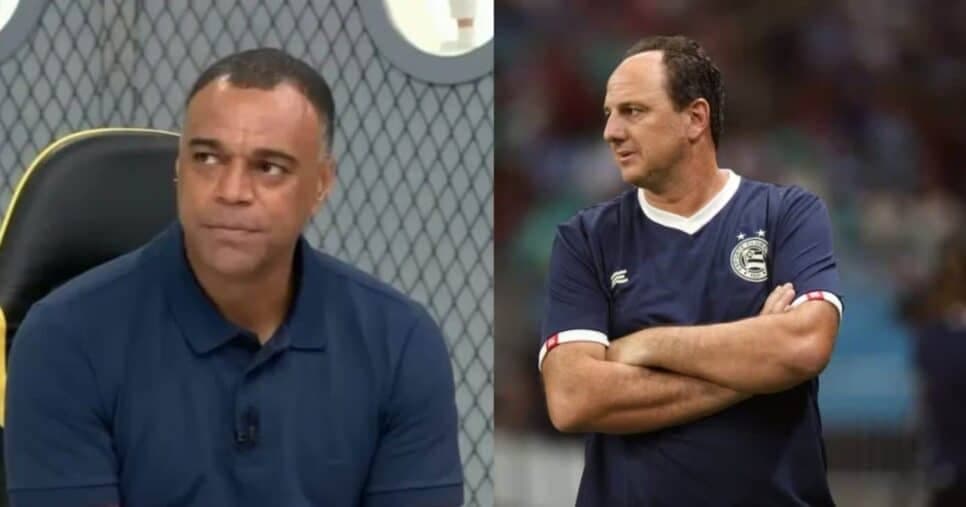 ADEUS: Denílson para Jogo Aberto com demissão de Rogério Ceni do Bahia e contrato em maior rival em 2025
