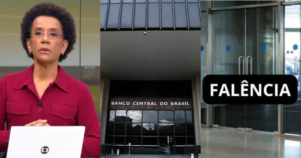 Falência e Banco Central ciente: Substituta de Tralli para Jornal Hoje e crava ADEUS de banco