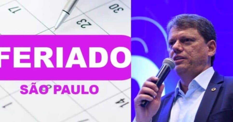 Tarcísio ciente: Feriado PROLONGADO na sexta-feira (6/02) em SP após o Carnaval é confirmado a paulistas