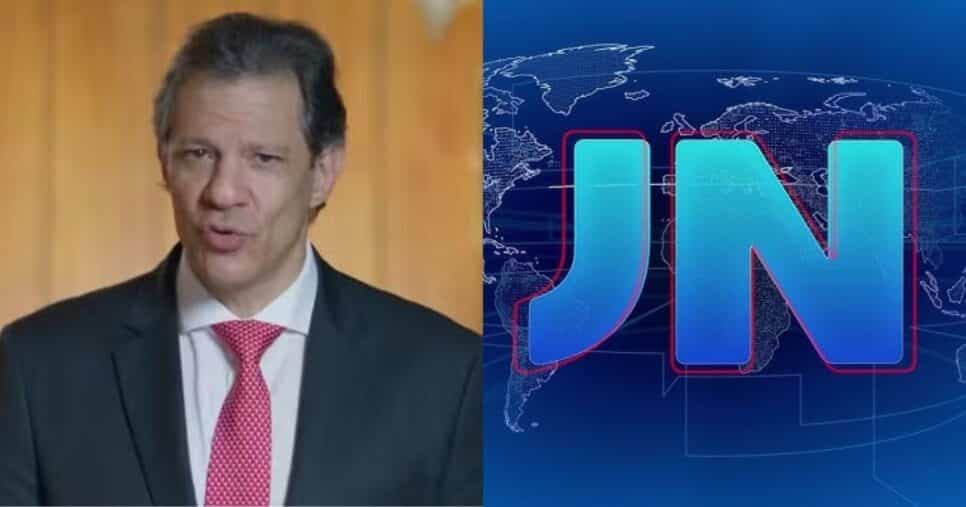 Agora: Haddad paralisa Jornal Nacional com anúncio de benefício aos trabalhadores que ganham até R$ 5 mil